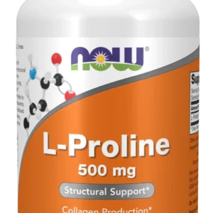 NOW L-PROLINE 500MG CAPSULES 120S