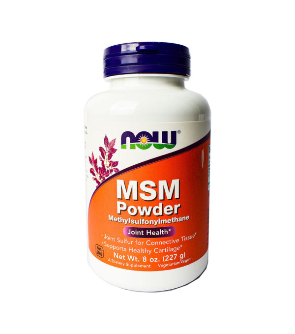 NOW MSM POWDER METHYLSULFONYLMETHANE 227G 8OZ.