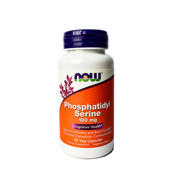 NOW PHOSPHATIDYL SERINE 100MG MEMORY BRAIN 60CAPS