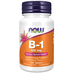 NOW VITAMIN B1 100MG TABLETS 100S