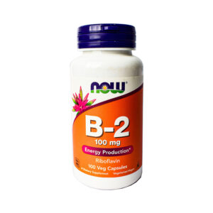 NOW VITAMIN B2 RIBOFLAVIN CAPS 100S