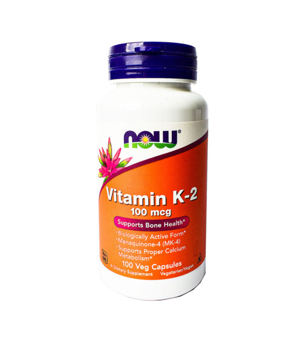 NOW VITAMIN K2 100MCG CAPS 100S