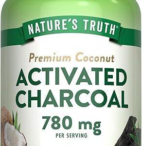 NT ACTIVATED CHARCOAL 780MG PREMIUM COCONUT 90CAPSULES