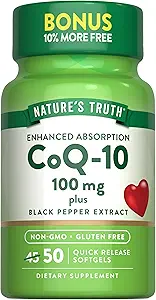 NT COQ-10 100MG PLUS BLACK PEPPER EXTRACT 50SFTGELS