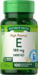 NT NATURAL VITAMIN E 400IU SOFTGELS 100S