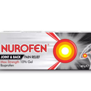 NUROFEN JOINT & BACK MAX STRENGTH 10% GEL IBUPROFEN 40G