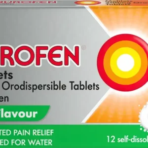 NUROFEN MELTLETS 12+YEARS MINT IBUPROFEN 200MG 12TABLETS