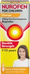 NUROFEN ORANGE 200MG/5ML SUSP 7-12YRS IBUPROFEN 100ML