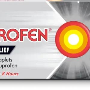 NUROFEN PAIN RELIEF 256MG 16CAPLETS SODIUM IBUPROFEN