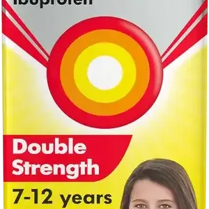NUROFEN SUSPENSION STRAWBERRY 200MG/5ML 7-12YEARS DOUBLE