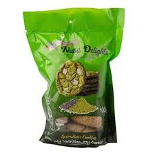 NUTRI DELIGHTS SPIRULINA COOKIES 100G