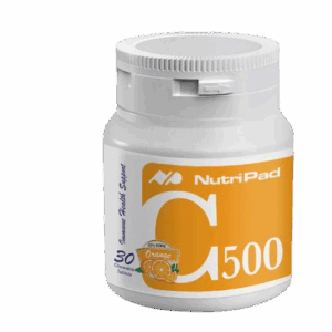 NUTRIPAD VIT C 500 CHEWABLE TABLETS 30S