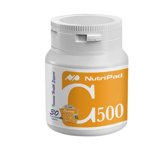 NUTRIPAD VIT C 500 CHEWABLE TABLETS 30S