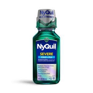 NYQUIL SEVERE COLD & FLU LIQUID 354MLS