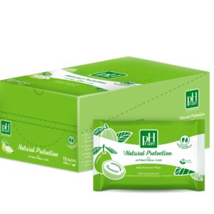 PH CARE NATURAL PROTECTION FEMININE WIPES 10S