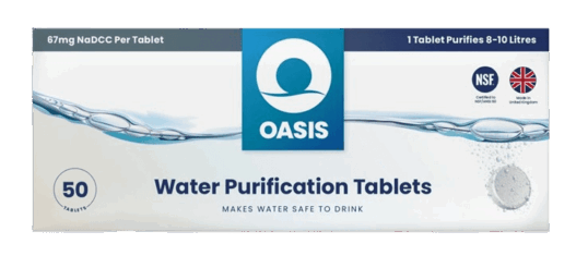 OASIS WATER PURIFICATION 50TABLETS