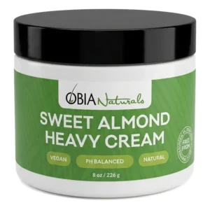 OBIA NATURALS SWEET ALMOND HEAVY CREAM 226G