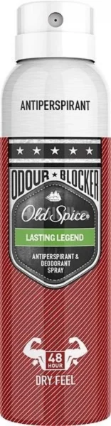OLD SPICE DEODORANT SPRAY 150ML (LASTING LEGEND)