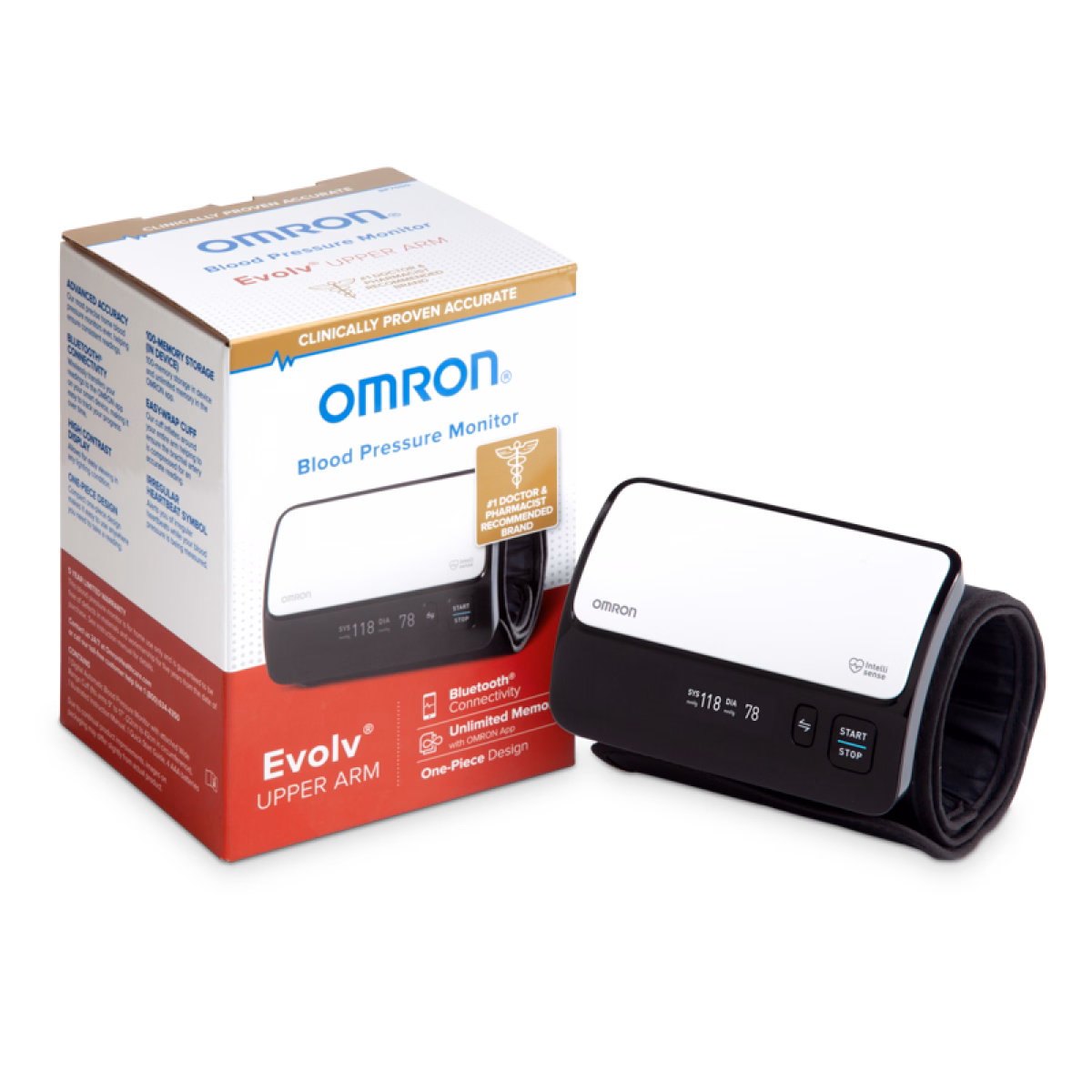OMRON EVOLV AUTOMATIC UPPER ARM BP MONITOR