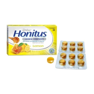 HONITUS HERBAL LOZENGES LEMON 24S