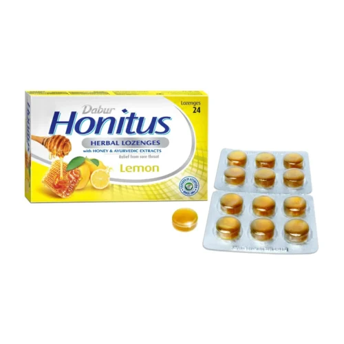 HONITUS HERBAL LOZENGES LEMON 24S
