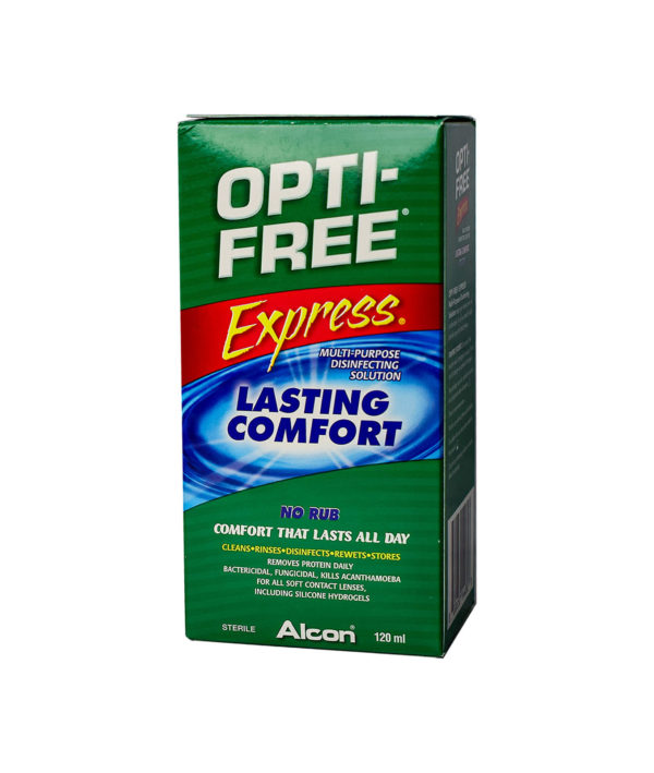 OPTI-FREE EXPRESS  DISINFECTING SOLUTION 120ML
