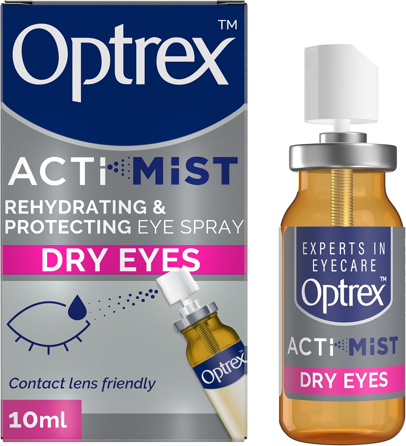 OPTREX ACTIMIST DOUBLE ACTION DRY TIRED EYES 10ML