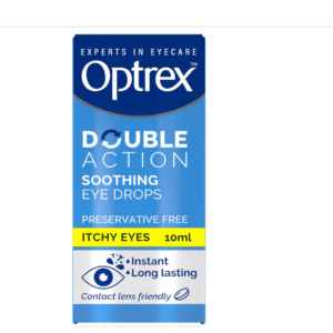 OPTREX DOUBLE ACTION ITCHY AND WATERY EYES DROPS 10ML