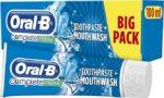 ORAL B COMPLETE TOOTHPASTE MINT PLUS MOUTH WASH