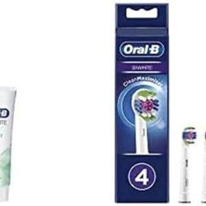 ORAL B PRO 1 650 3D WHITE PINK WHITE PLUS BONUS TOOTHPASTE