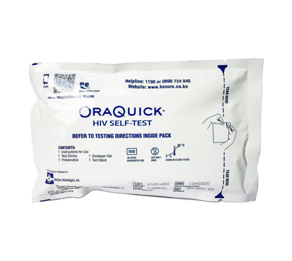 ORAQUICK HIV SELLF-TEST 1S