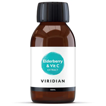 VIR ORGANIC ELDERBERRY EXTRACT+ VIT C 100ML