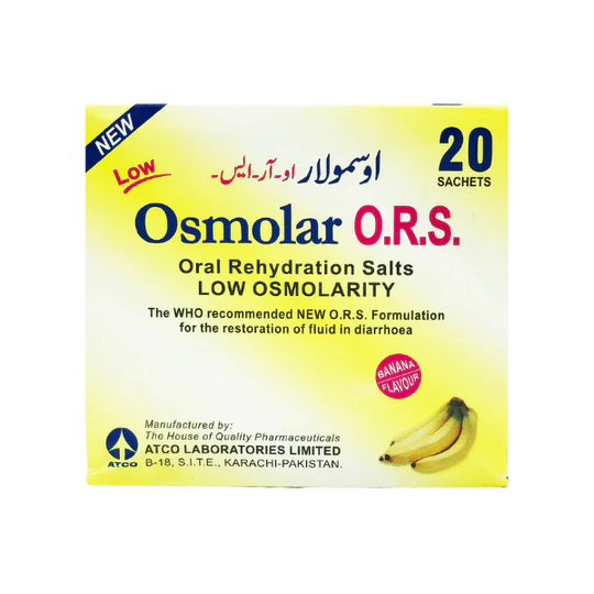 OSMOLAR O.R.S ORAL REHYDRATION SALTS 20SACHETS