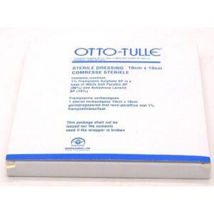 OTTO-TULLE STERILE DRESSING 10CMX10CM FRAMYCETIN 10S