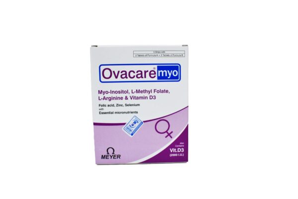 OVACARE MYO MYO-INOSITOL L-METHYL FOLATE L-ARGININE D3 20TABS