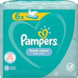PAMPERS FRESH CLEAN 52WIPES