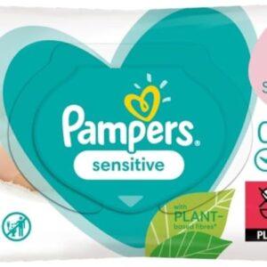 PAMPERS SENSITIVE 52WIPES