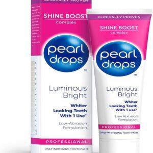 PEARL DROPS PURE NATURAL WHITE TOOTHPOLISH 95G