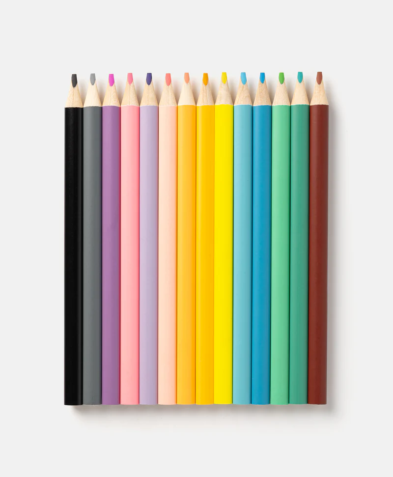 PEPCO COLOURS JUMBO COLOURED PENCILS 14PCS