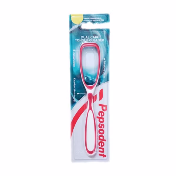 PEPSODENT DUAL CARE TONGUE CLEANER
