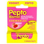 PEPTO BISMOL CHEWABLES CHERRY POCKET CHEWABLES 12TABLETS