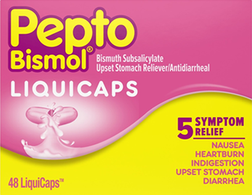 PEPTO BISMOL DIARRHEA LIQUICAPS 12S