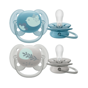 PHILLIPS AVENT ORTHODONTIC SOFT SILICONE SOOTHERS 6-18M