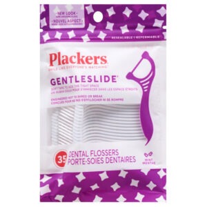 PLACKERS GENTLESLIDE DENTAL FLOSSERS MINT BLAST 75