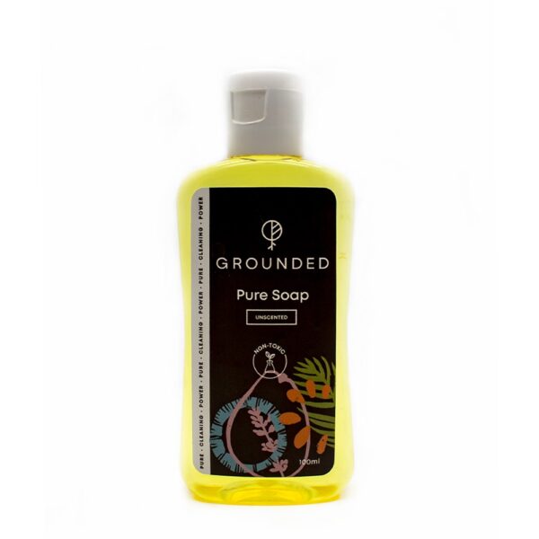 GROUNDED PURE SOAP  UNSCENTED 100ML