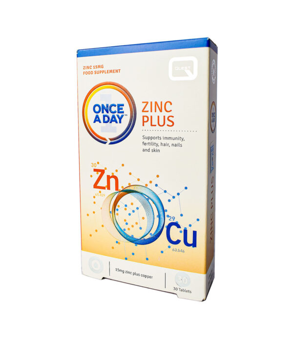 QST OAD ZINC PLUS 15MG TABS 30S