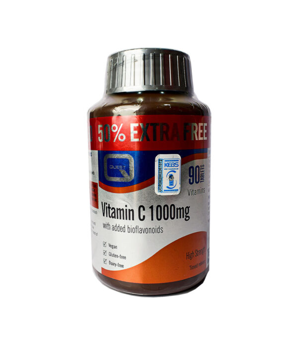 QST VITAMIN C 1000MG WITH BIOFLAVONOIDS SR TABS 30S