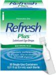 REFRESH PLUS LUBRICATING EYE DROPS 0.4ML