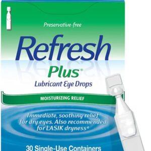 REFRESH PLUS LUBRICATING EYE DROPS 0.4ML