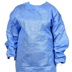 REINFORCED DISPOSABLE SURGICAL GOWN XL 130X150CM